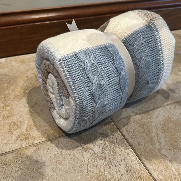 NWT Pottery Barn Baby Boy Blanket - Picture 3 of 4